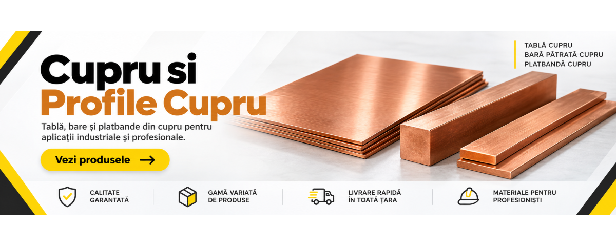 Tabla cupru si profile cupru la cel mai bun pret